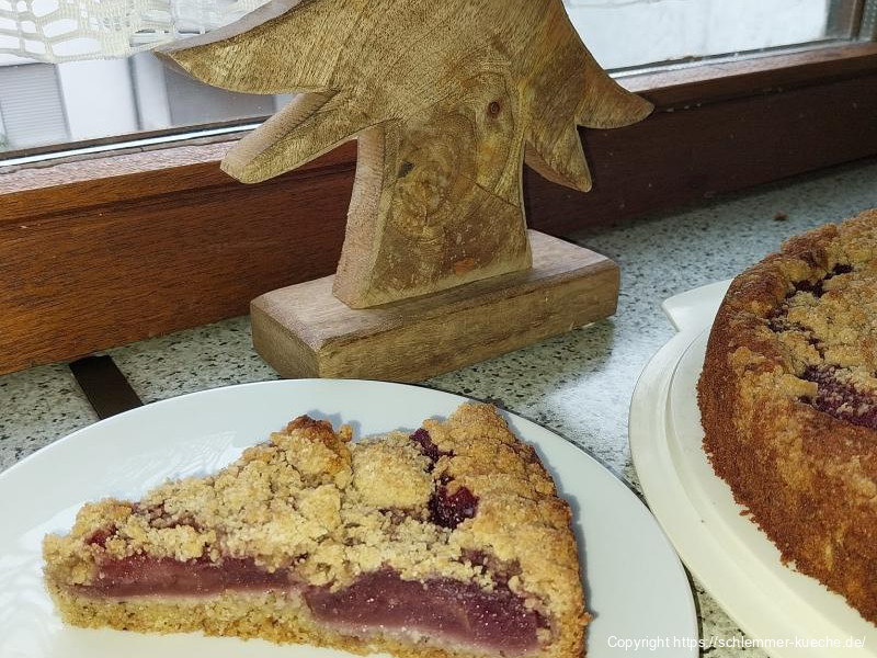 Glühweinkuchen mit Apfel