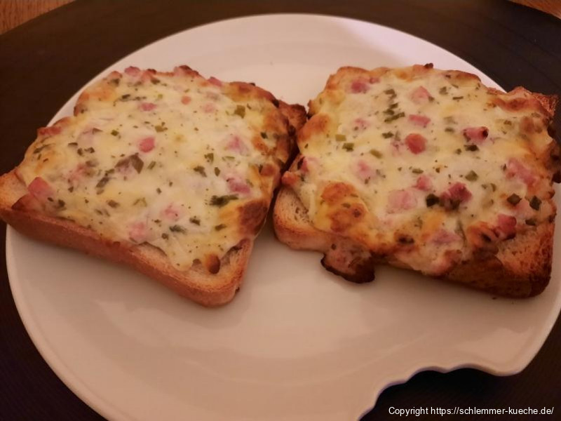 Toast Flammkuchen