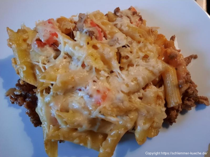 Russischer Nudelauflauf