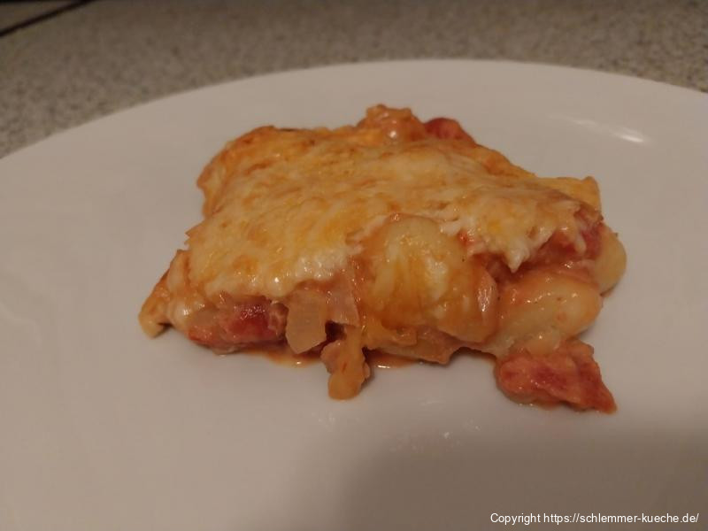Gnocchi-Auflauf mit Thunfisch