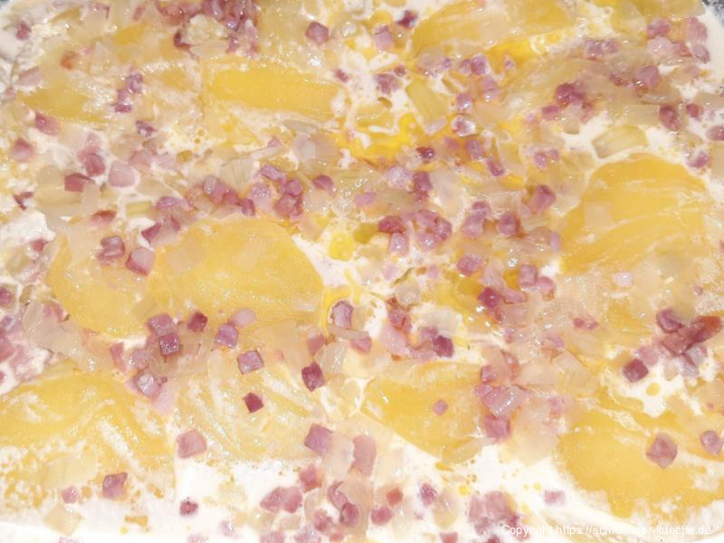Kartoffeln Carbonara