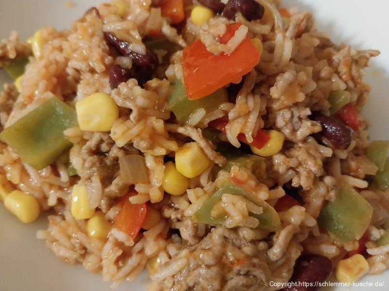 Mexikanische Reispfanne