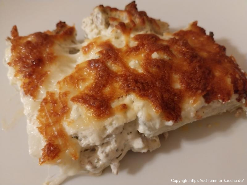 Kohlrabi-Auflauf mit Hackfleisch