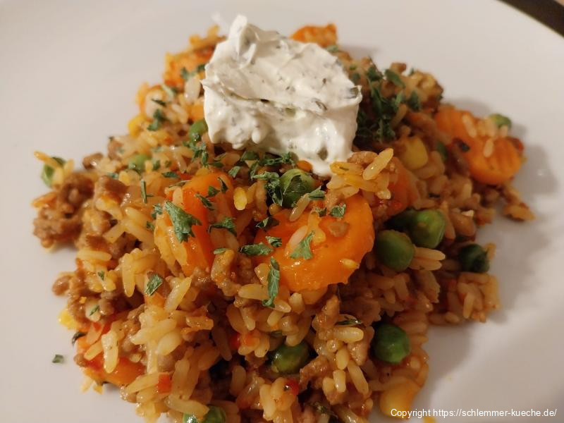 Serbische Reispfanne