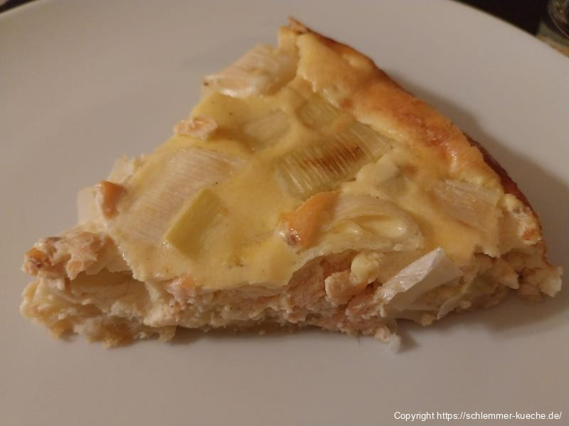 Lachs-Quiche
