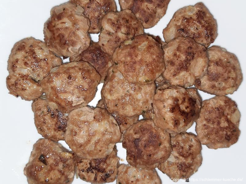 Mini-Frikadellen