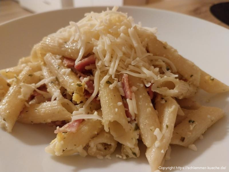 Schinkennudeln