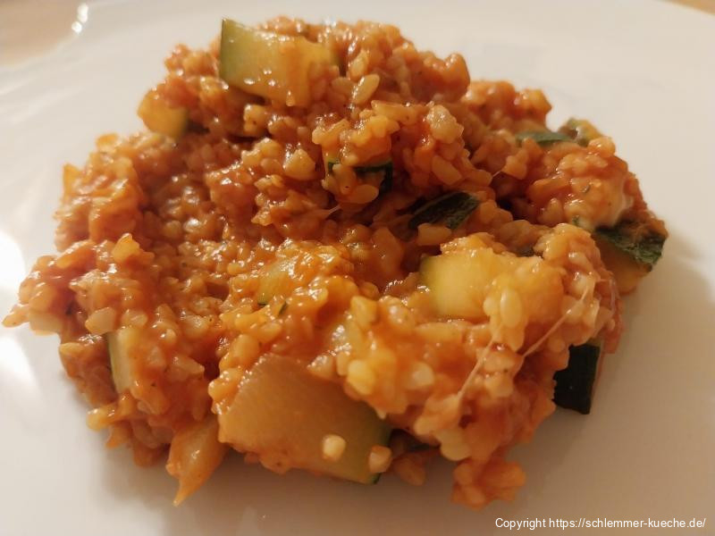 Bulgurpfanne mit Gemüse