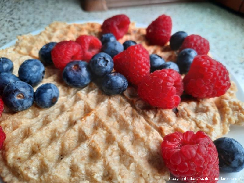 Eiweißwaffeln