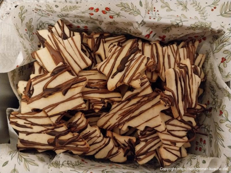 Butterplätzchen Weihnachtsgebäck
