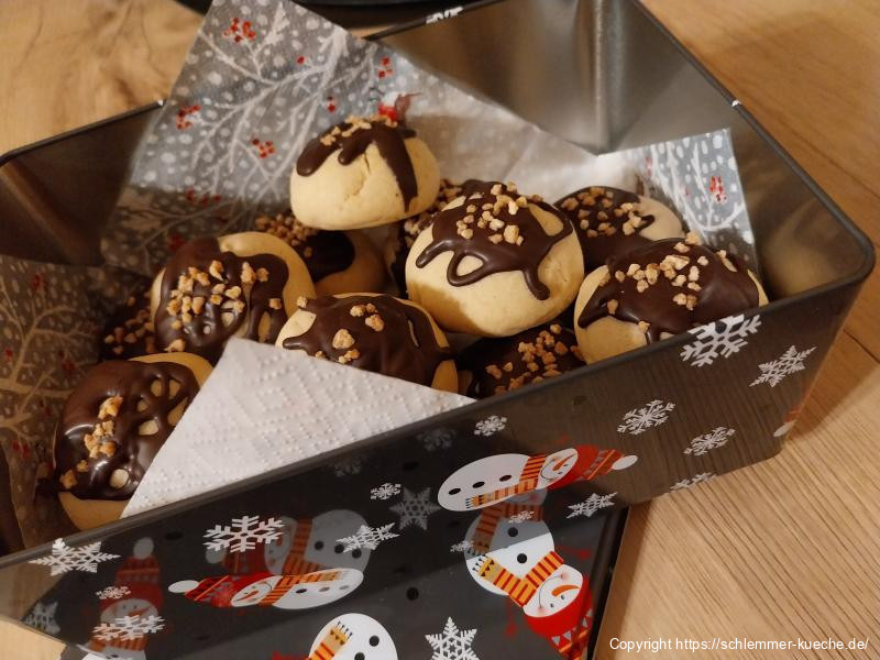 Zimt Nougat Plätzchen