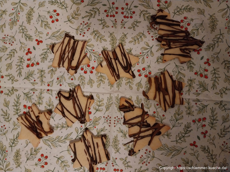 Butterplätzchen Weihnachtsgebäck