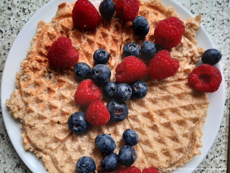 Eiweißwaffeln