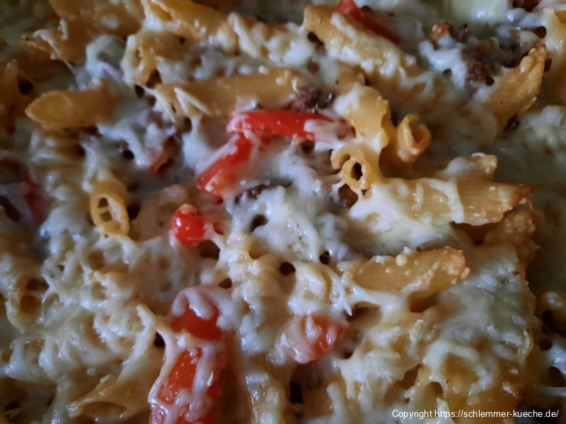 Russischer Nudelauflauf