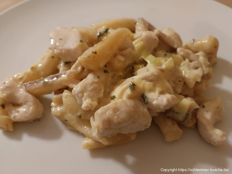 Schupfnudelpfanne mit Hähnchen